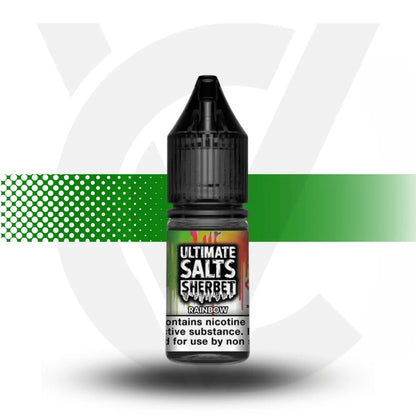 Ultimate Nicotine Salts E-Liquid 10ml 10MG - Sherbet Rainbow - Cloud Vapez UK