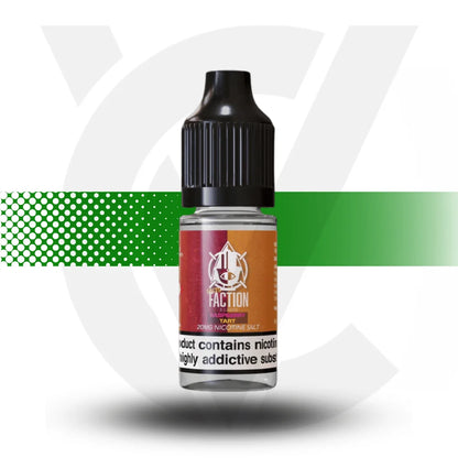 Faction Nicotine Salts E-Liquid 10ml 10MG - Raspberry Tart - Cloud Vapez UK