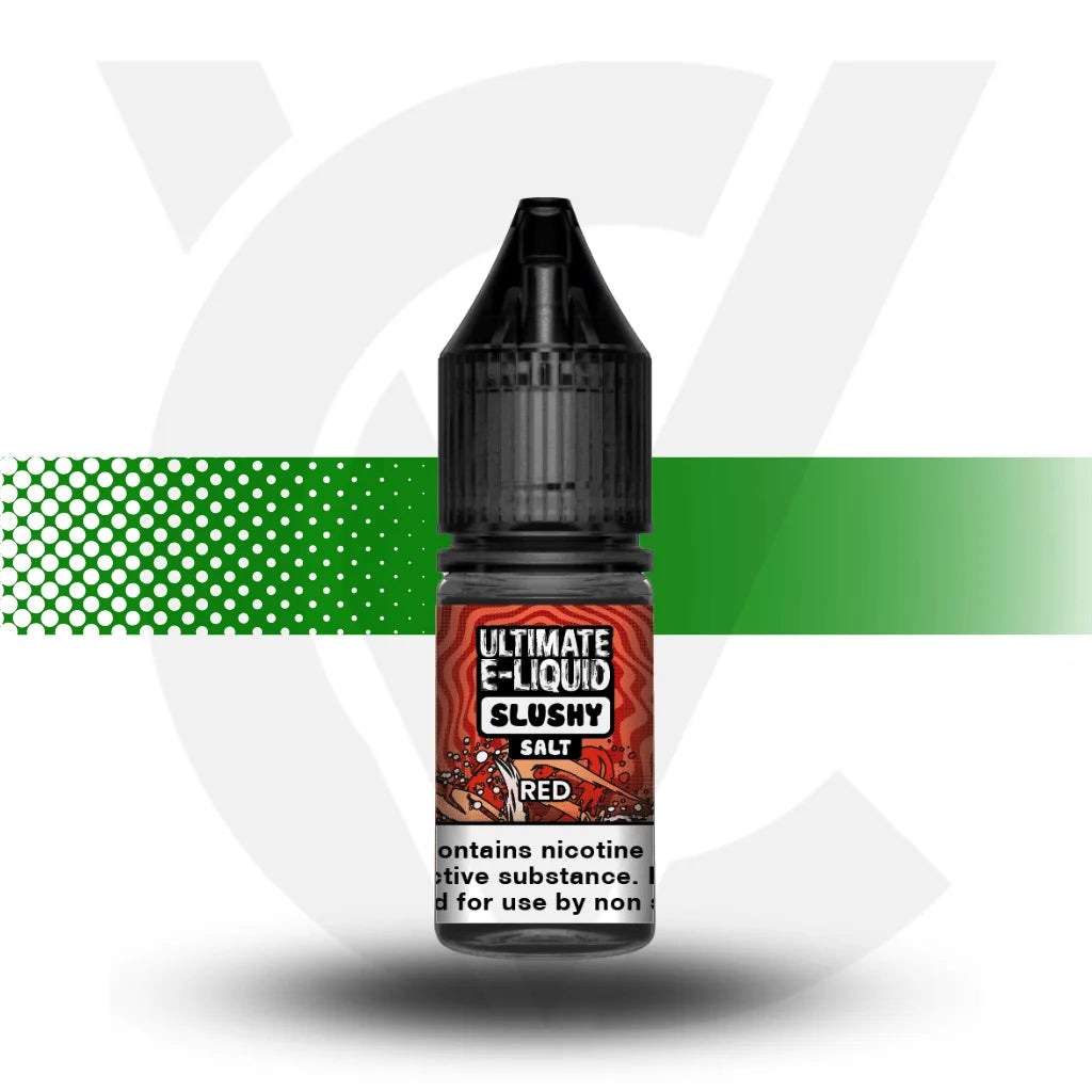 Ultimate Nicotine Salts E-Liquid 10ml 10MG - Slushy Red - Cloud Vapez UK