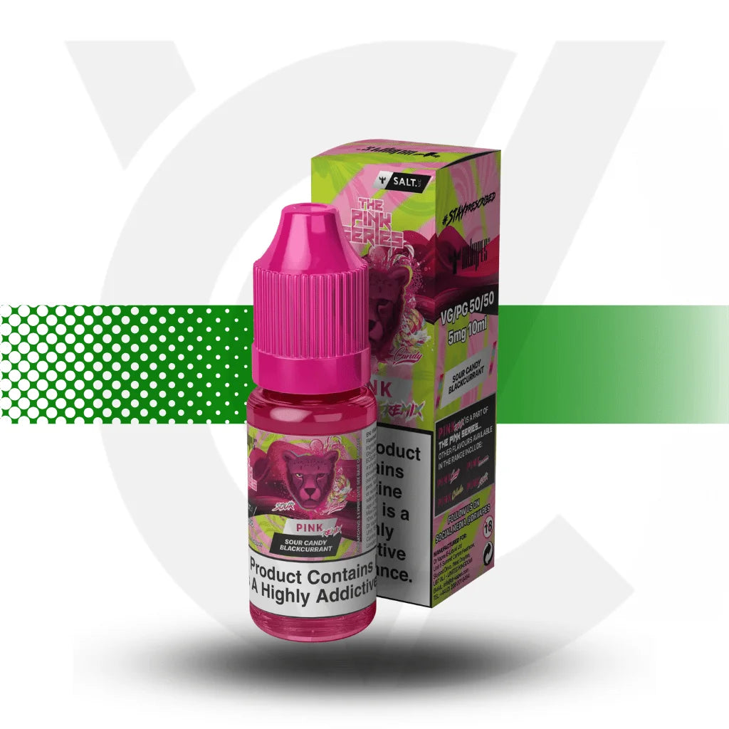 Dr Vapes Pink Series Nic Salt E-Liquid 10ml 10MG - Remix - Cloud Vapez UK