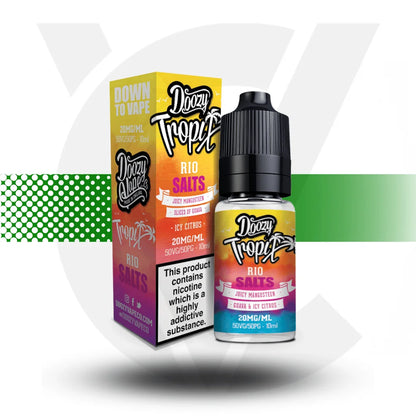 Doozy Tropix Nicotine Salts E-Liquid 10ml 10MG - Rio - Cloud Vapez UK