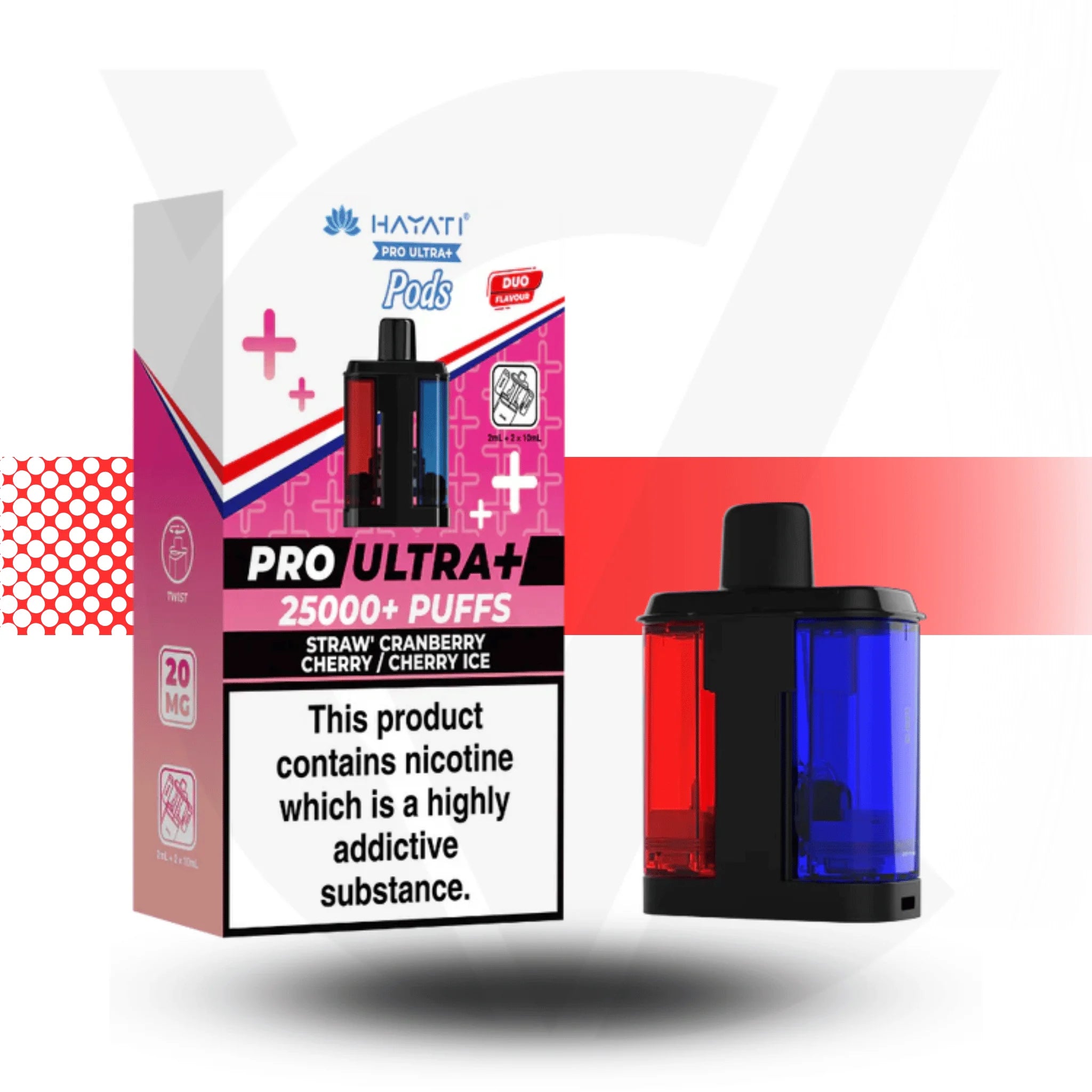 Hayati Pro Ultra Plus 25K Prefilled Pod