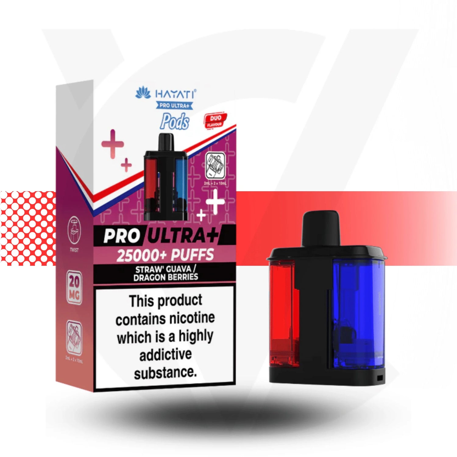 Hayati Pro Ultra Plus 25K Prefilled Pod