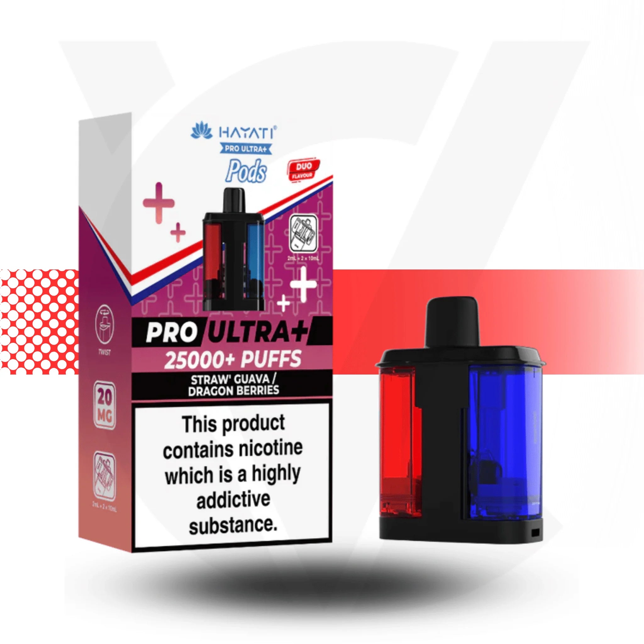 Hayati Pro Ultra Plus 25K Prefilled Pod