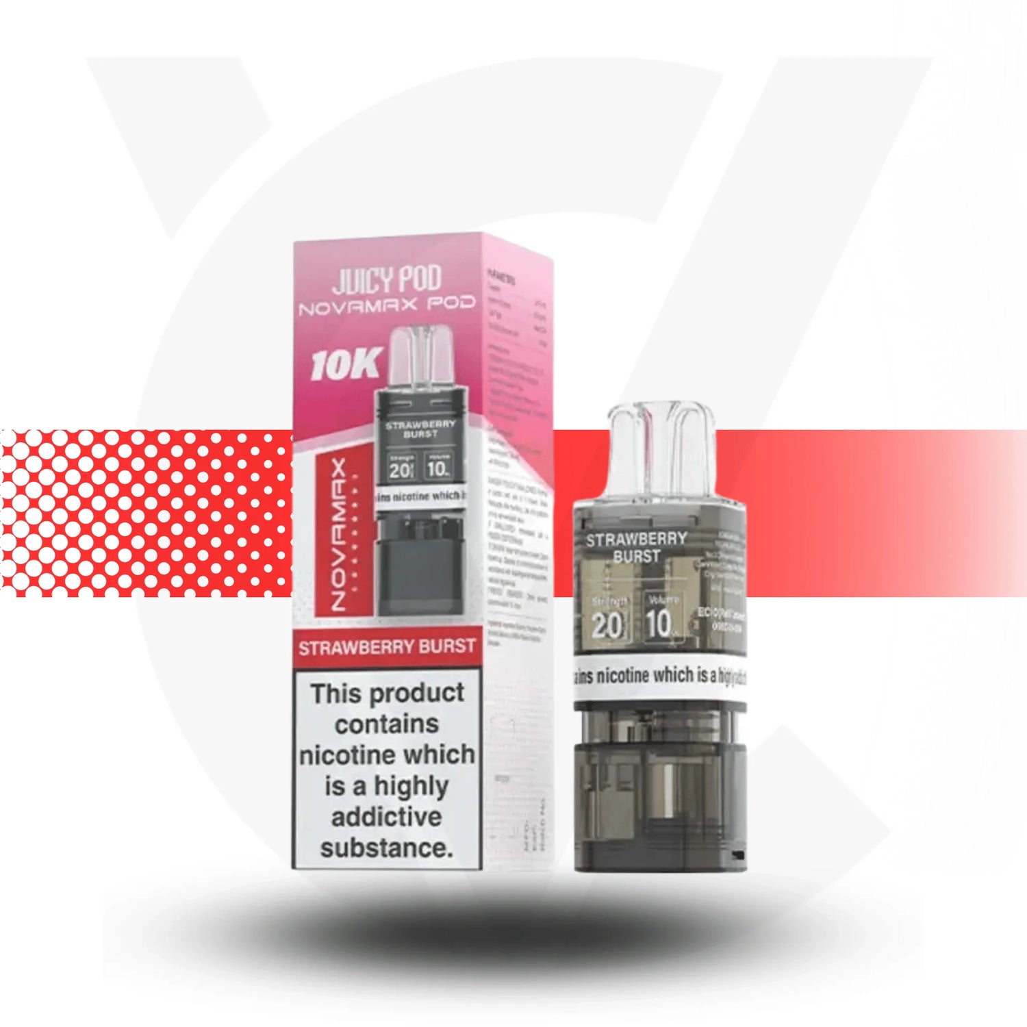 Juicy Pod Novamax 10K Prefilled Pod