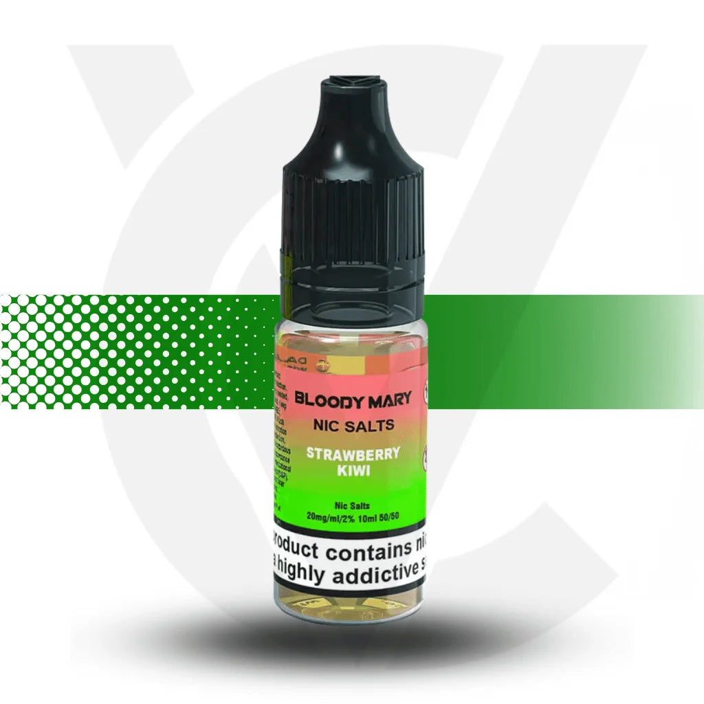 Bloody Mary Nic Salt E-Liquid 10MG 10ml - Strawberry Kiwi - Cloud Vapez UK