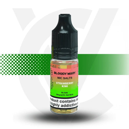 Bloody Mary Nic Salt E-Liquid 10MG 10ml - Strawberry Kiwi - Cloud Vapez UK