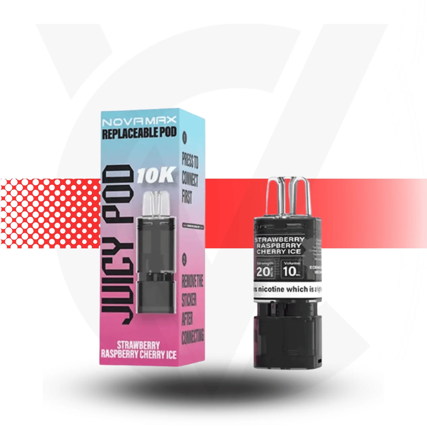 Juicy Pod Novamax 10K Prefilled Pod