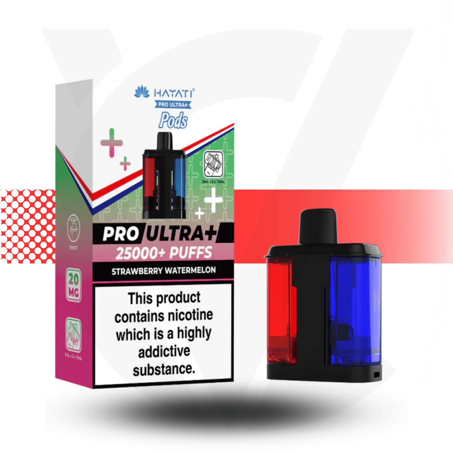Hayati Pro Ultra Plus 25K Prefilled Pod
