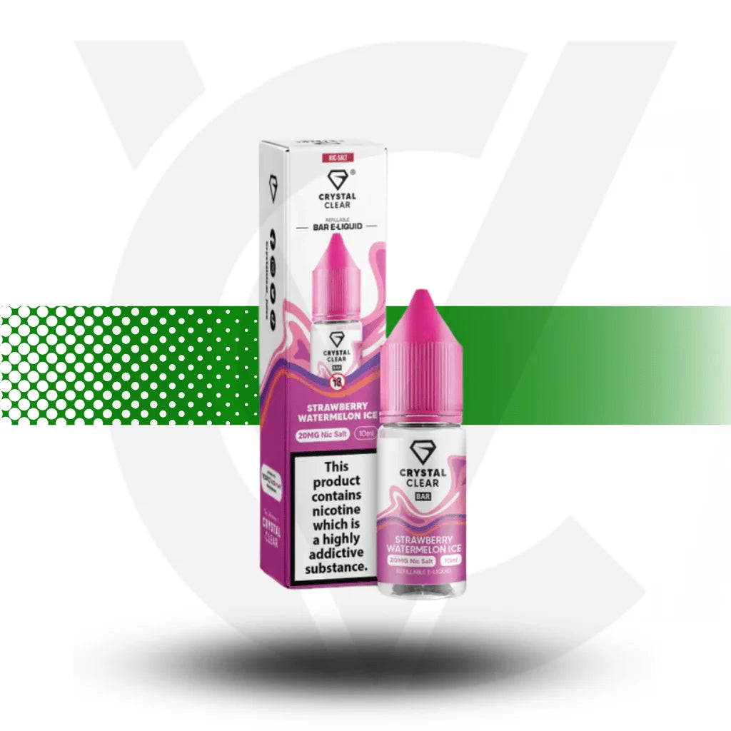 crystal clear vape juice Crystal Clear 20mg Nic Salt – Intense Smooth Nicotine