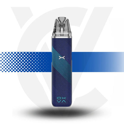 Oxva Xlim Go Vape Pod Kit Rechargeable - Striped Blue - Cloud Vapez UK