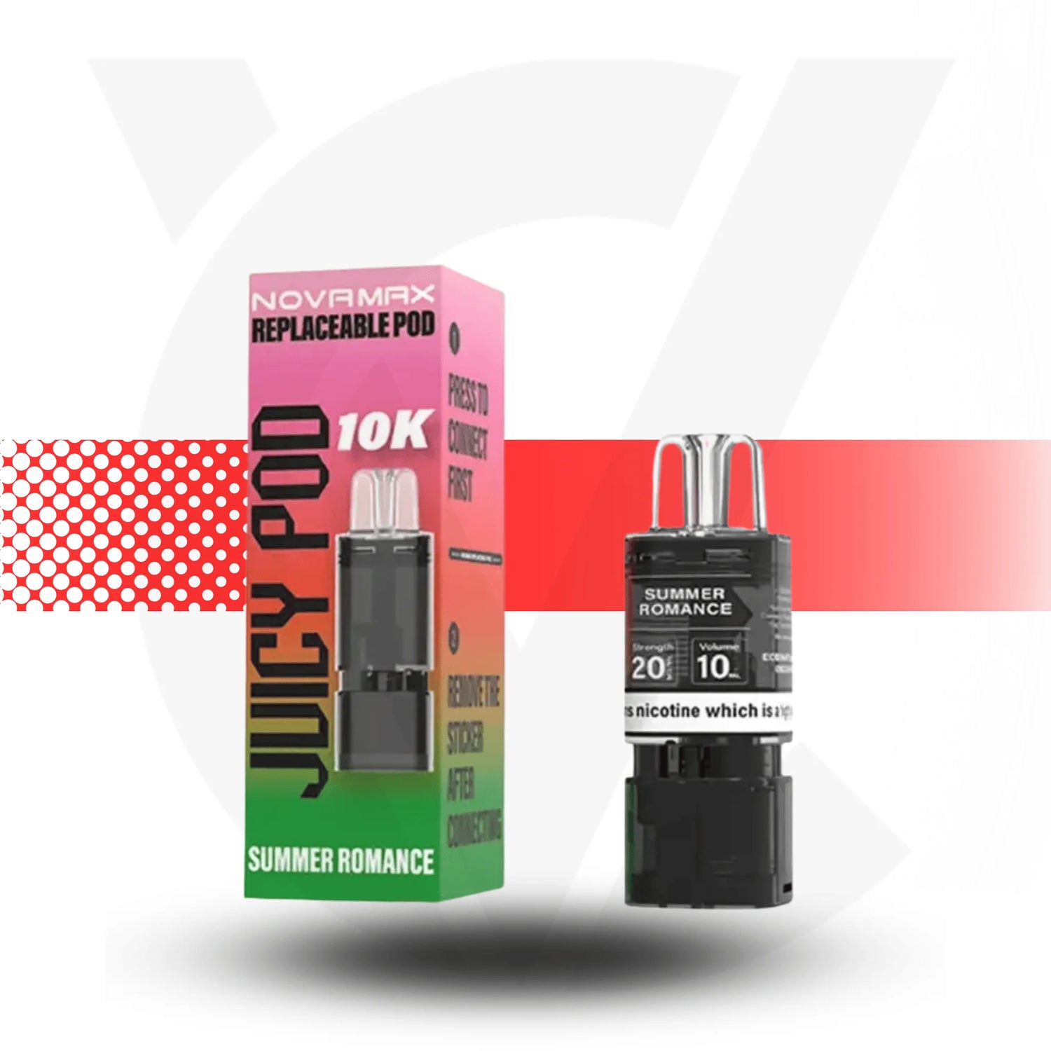 Juicy Pod Novamax 10K Prefilled Pod