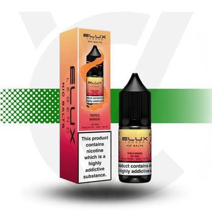 Elux Legend Nic Salt E-Liquid 10ml 10MG - Triple Mango - Cloud Vapez UK