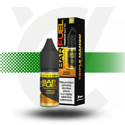 Hangsen Bar Fuel Nicotine Salt E-Liquid 10ml 10MG - Triple Mango - Cloud Vapez UK