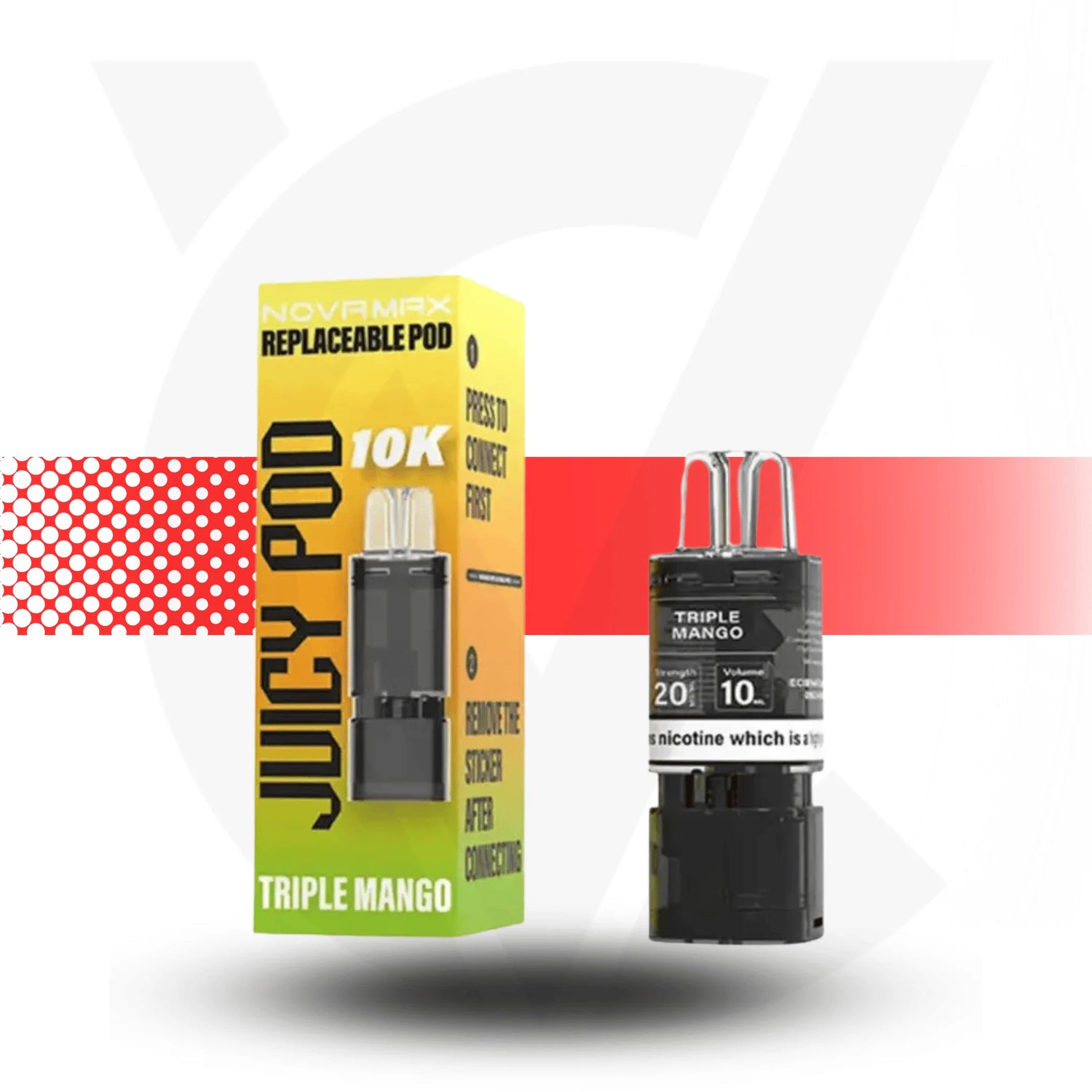 Juicy Pod Novamax 10K Prefilled Pod