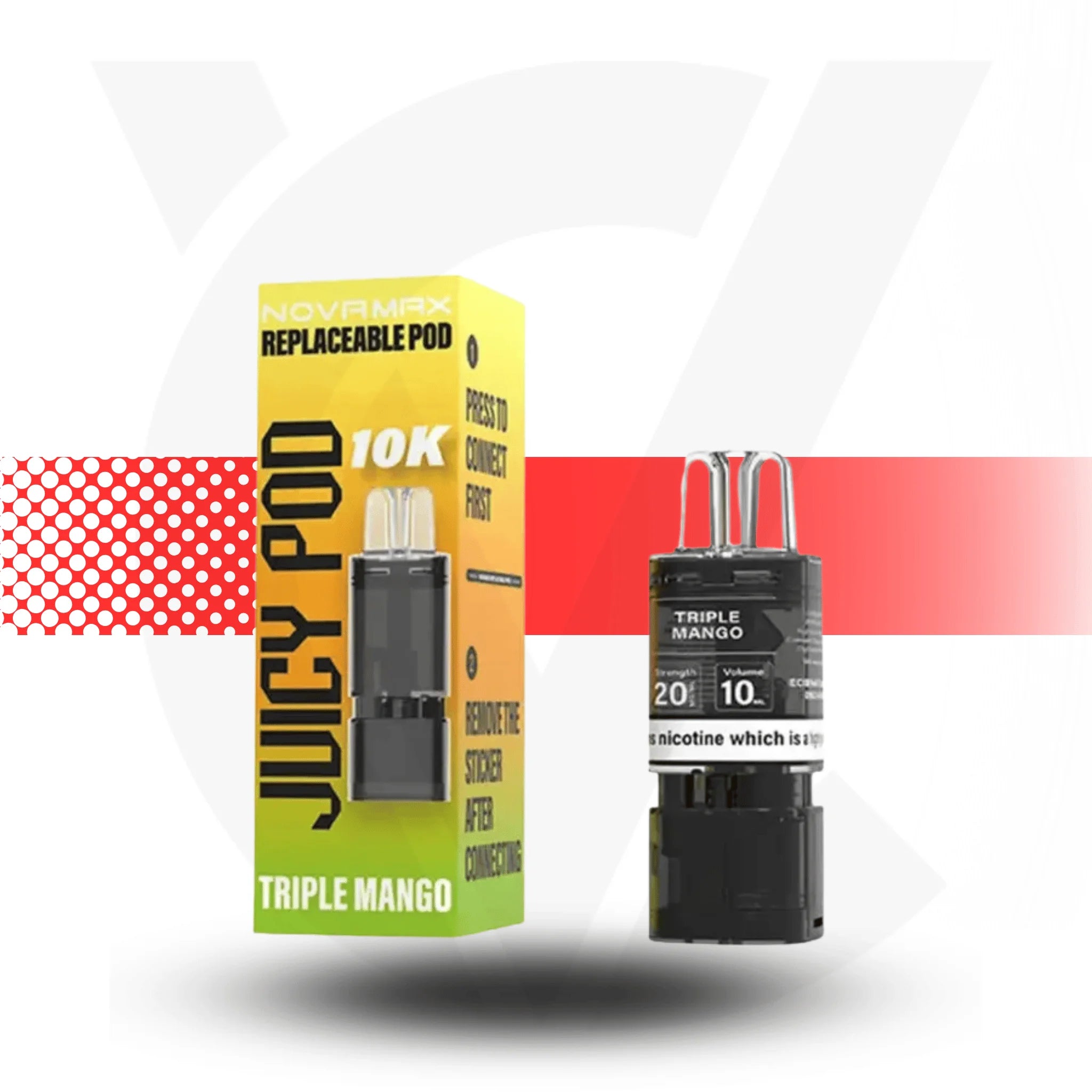 Juicy Pod Novamax 10K Prefilled Pod
