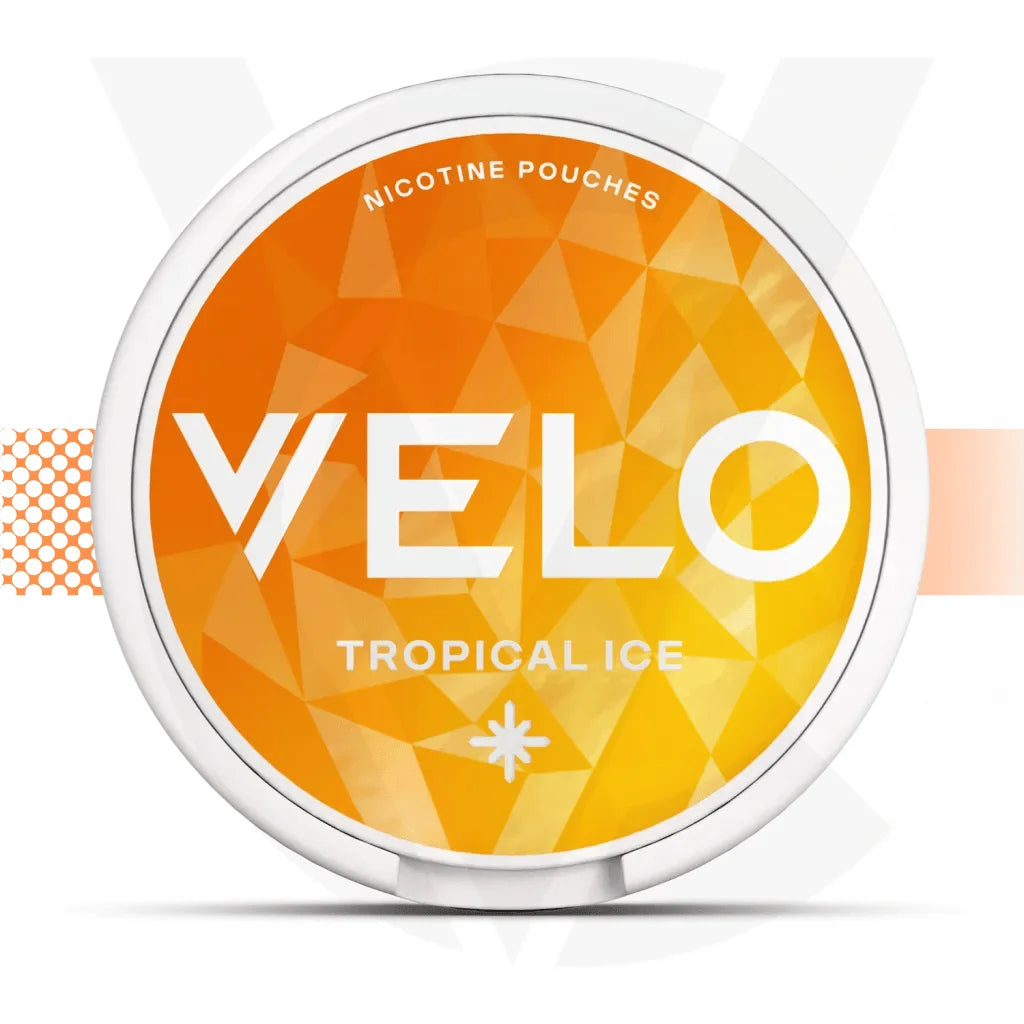 Velo Nicotine Pouches Snus No Tobacco Nicopods - Tropical Ice - Cloud Vapez UK