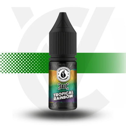 Juice N Power Nicotine Salts 10ml 10MG - Tropical Rainbow - Cloud Vapez UK