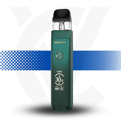Vaporesso Vape Xros Pro 2 Kt on a White Background Gem Green
