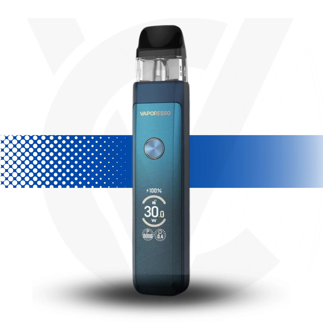Vaporesso Vape Xros Pro 2 Kt on a White Background Storm blue