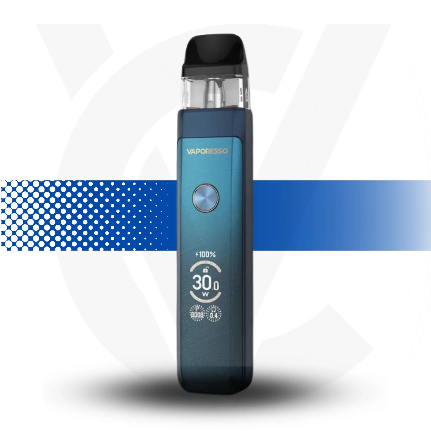 Vaporesso Vape Xros Pro 2 Kt on a White Background Storm blue