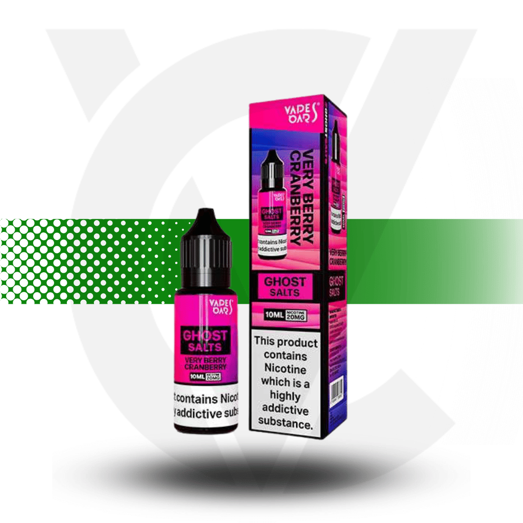 Very Berry Cranberry Vapes Bars Ghost Salt - Nic Salts 10MG 10ml - Cloud Vapez UK