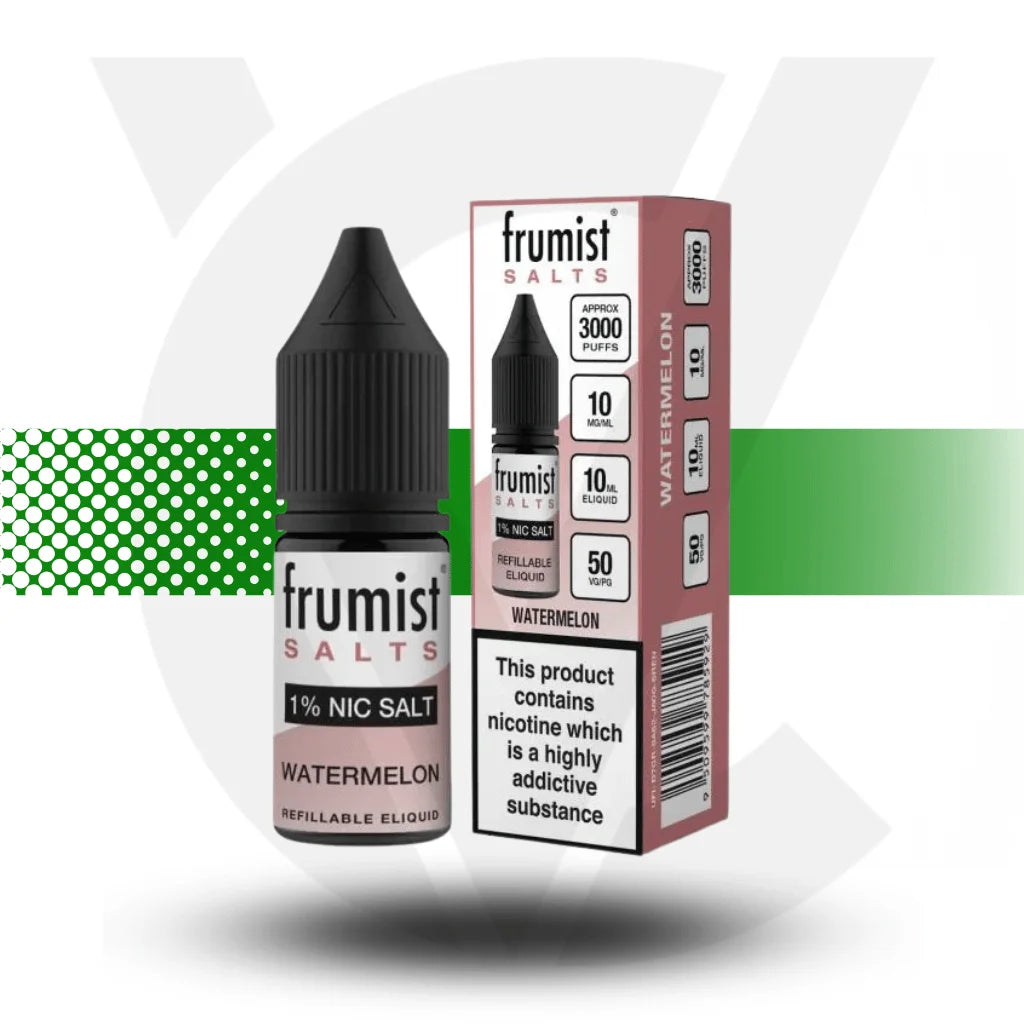 Frumist Nic Salt E-Liquid 10ml 10MG - Watermelon - Cloud Vapez UK