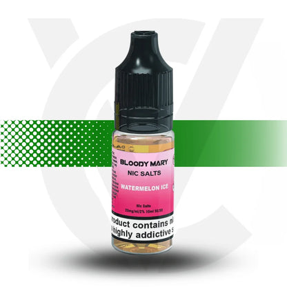 Bloody Mary Nic Salt E-Liquid 20MG 10ml - Watermelon Ice - Cloud Vapez UK