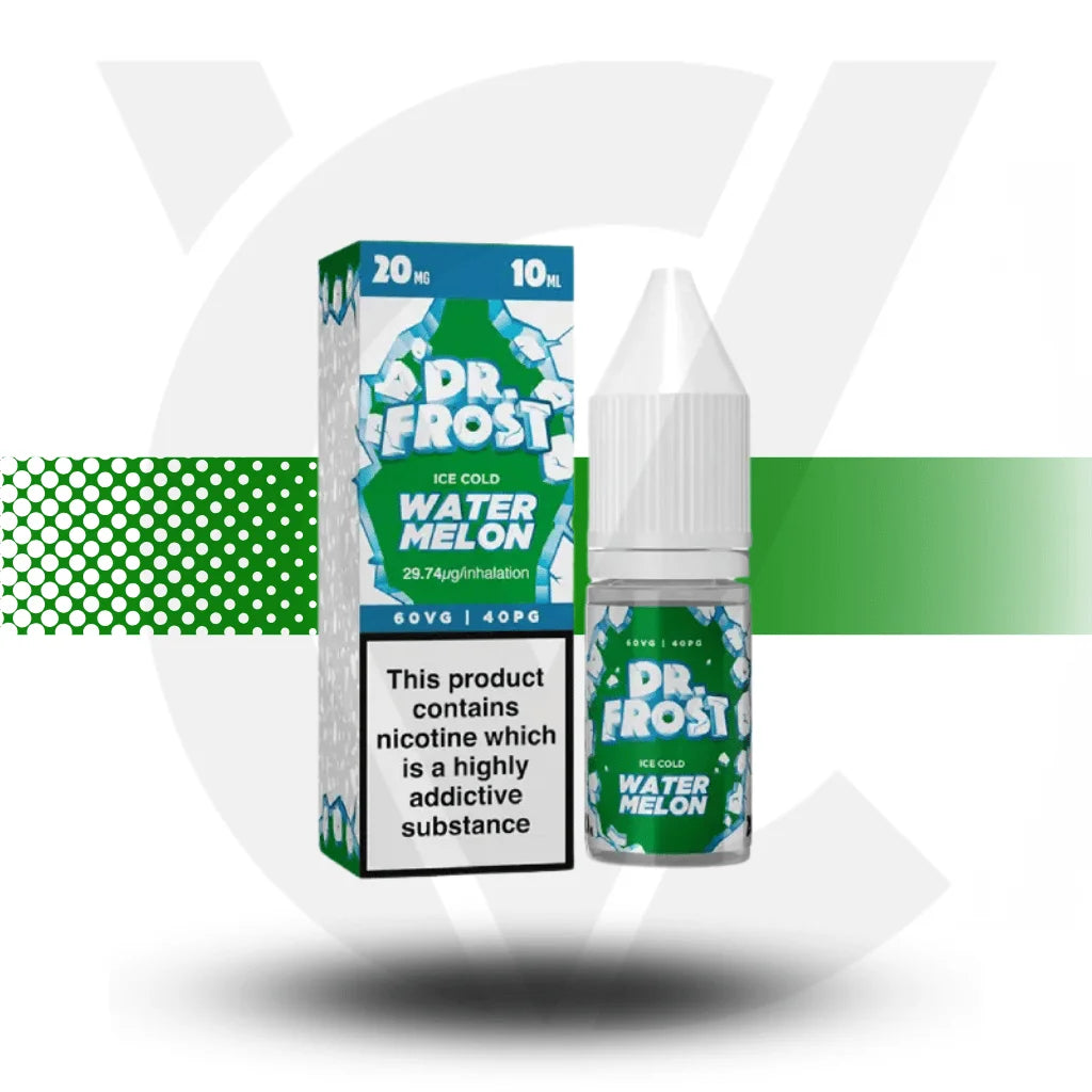 Dr Frost Nic Salt E-Liquid 10MG 10ml - Watermelon Ice - Cloud Vapez UK