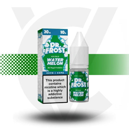 Dr Frost Nic Salt E-Liquid 10MG 10ml - Watermelon Ice - Cloud Vapez UK