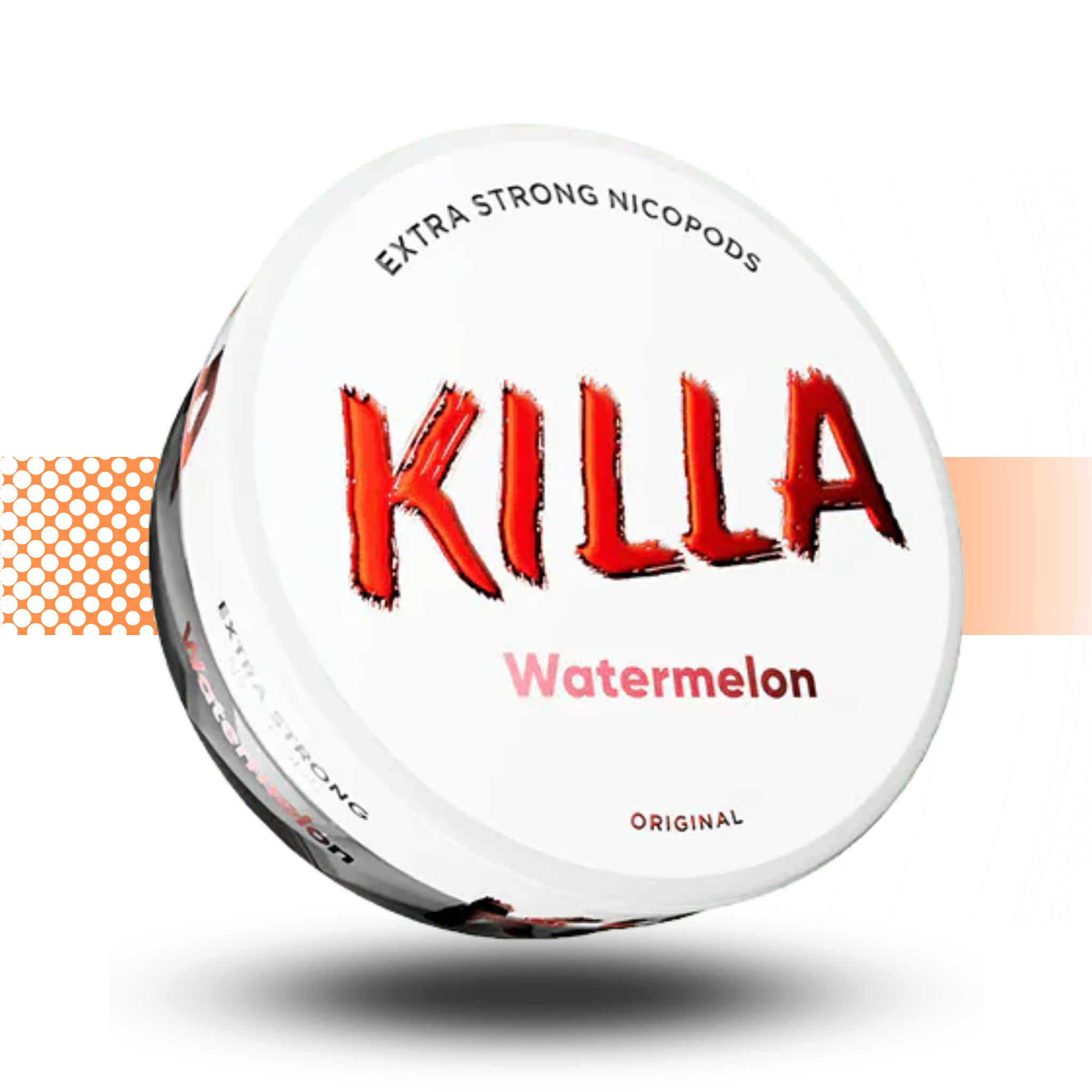 Killa Nicotine Pouches Snus No Tobacco Nicopods - Watermelon 13.2mg - Cloud Vapez UK
