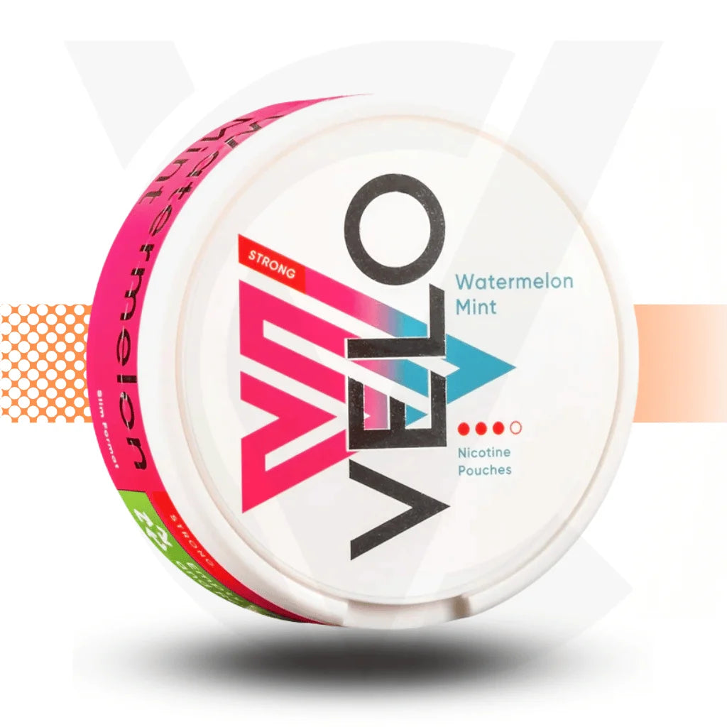 Velo Nicotine Pouches Snus No Tobacco Nicopods - Watermelon Mint - Cloud Vapez UK