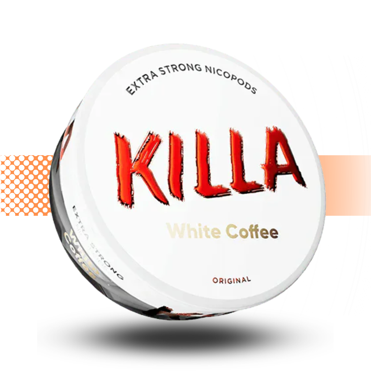 Killa White Coffee 13.2mg Nicotine Pouch