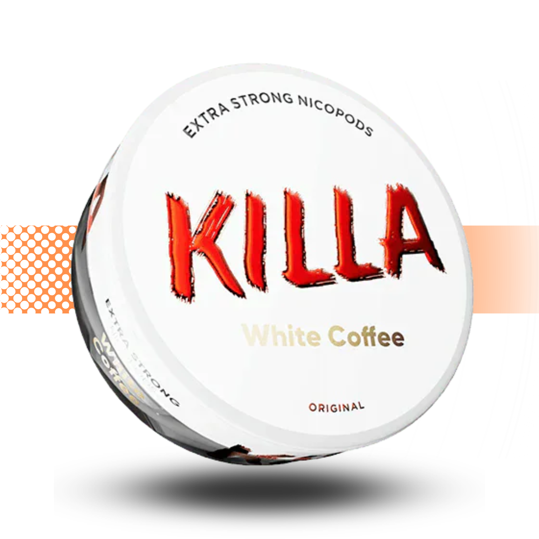 Killa White Coffee 13.2mg Nicotine Pouch