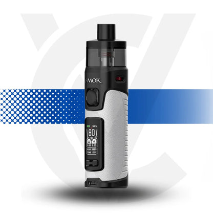 Smok RPM5 Vape Pod Mod Kit - White Leather - Cloud Vapez UK