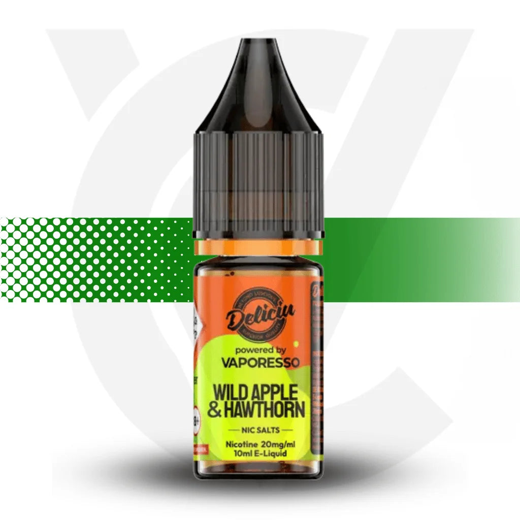 Deliciu by Vaporesso Nicotine Salt E-Liquid 10ml 10MG - Wild Apple Hawthorn - Cloud Vapez UK