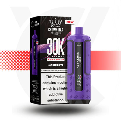 Al Fakher Crown Bar 30k Prefilled Pod Kit Vape - Magic Love l Cloud Vapez UK