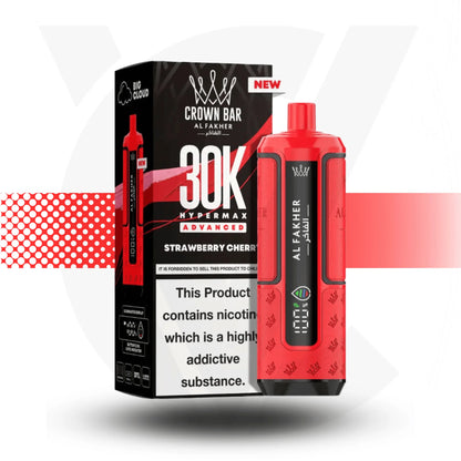 Al Fakher Crown Bar 30k Prefilled Pod Kit Vape - Strawberry Cherry l Cloud Vapez UK