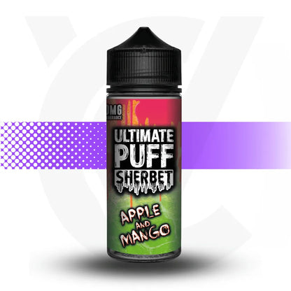 Ultimate Puff 100ml Short Fill - Apple &amp; Mango Sherbet l Cloud Vapez UK