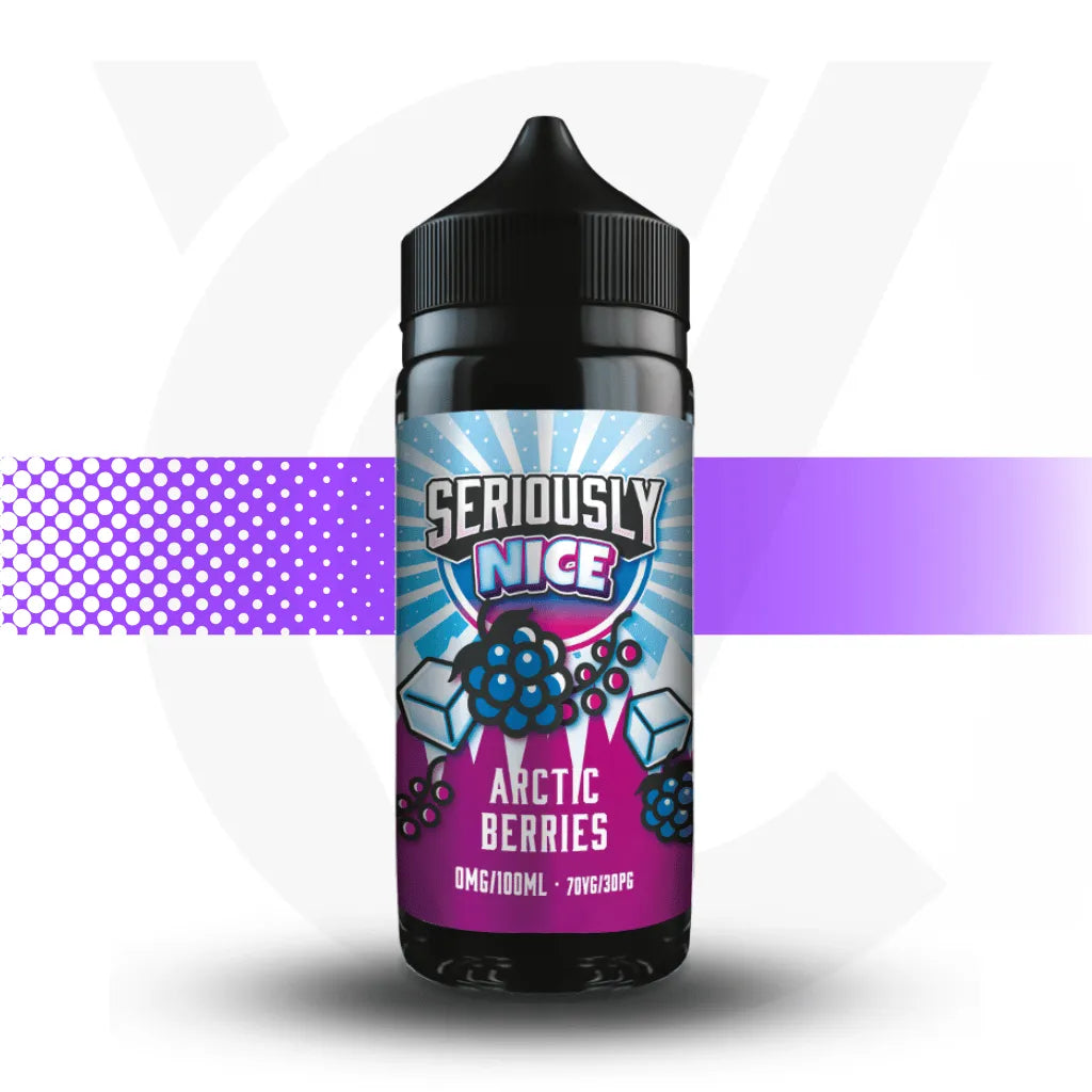Seriously 100ml E-Liquid - Artic Berries - Nice | Cloud Vapez UK