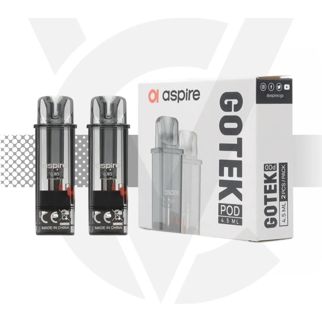 Aspire Gotek X Pods 2 Pack 0.6ohm 0.8ohm - Cloud Vapez UK