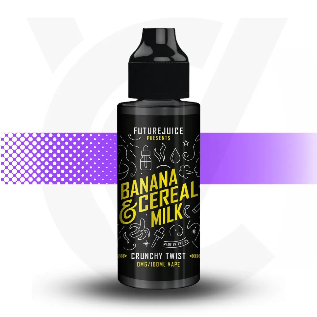 Future Juice 100ml Vape Juice E-Liquid - Banana &amp; Cereal Milk | Cloud Vapez UK