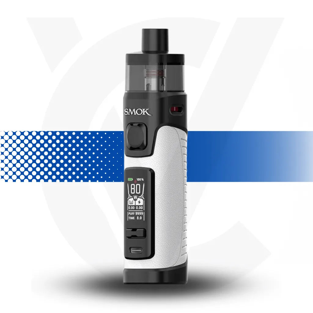 Smok RPM 5 Pro Pod Vape Kit - Beige White Leather l Cloud Vapez UK