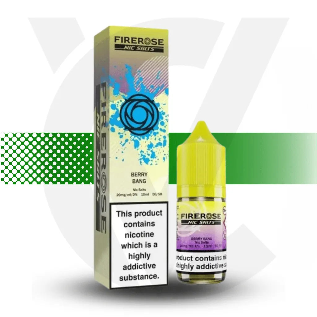 Elux Firerose 5000 20mg Nic Salt - Berry Bang | Cloud Vapez UK