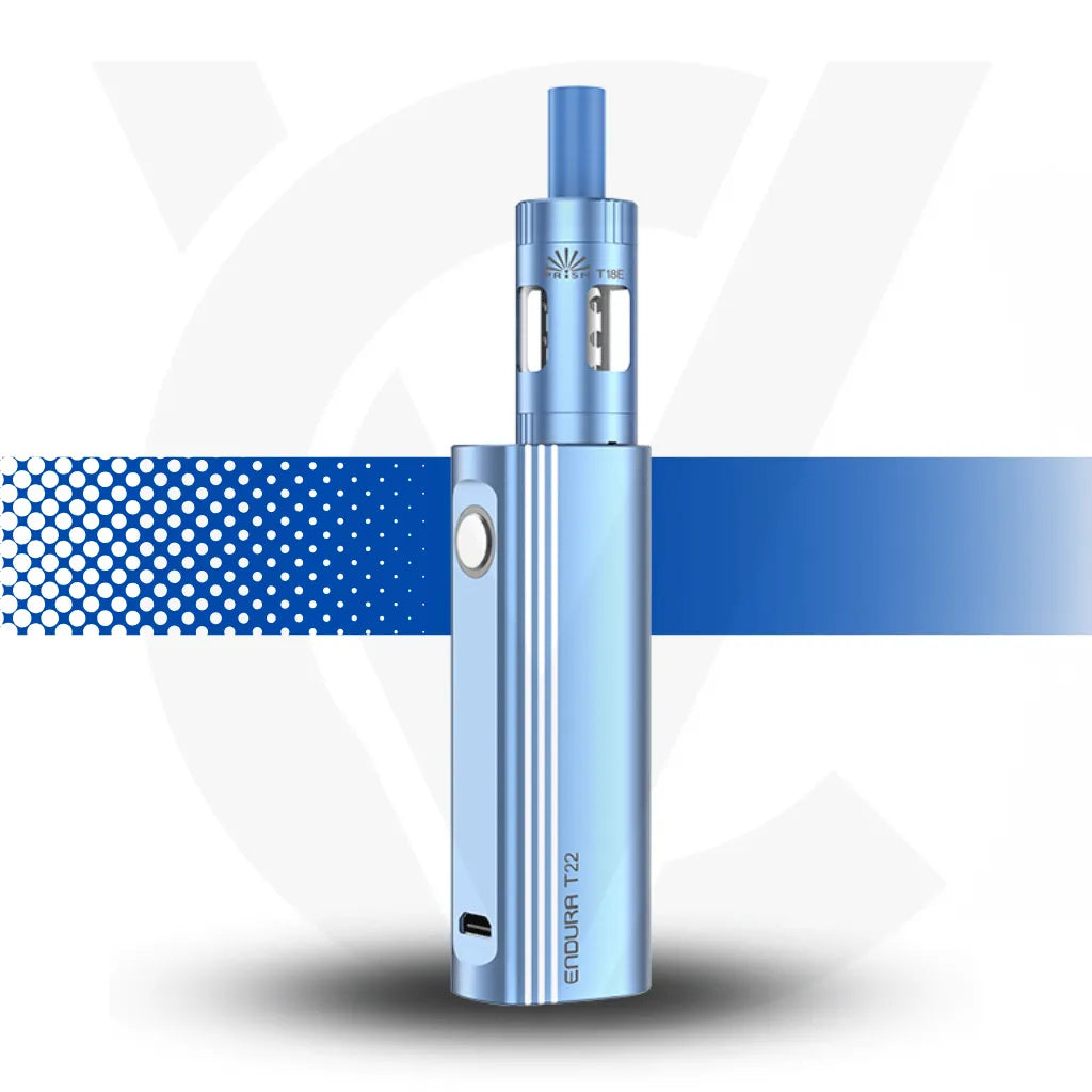 Innokin T22E Vape Kit - Blue l Cloud Vapez UK