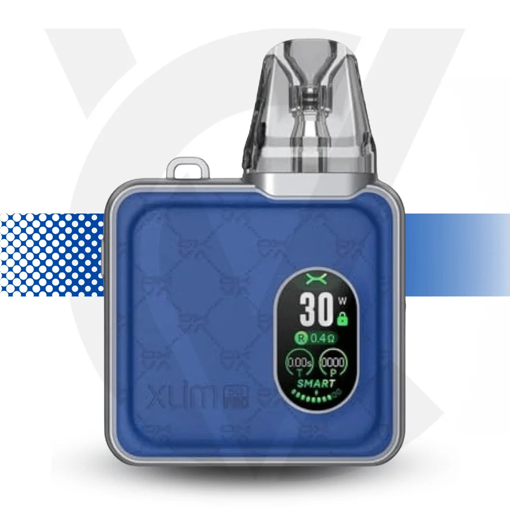 Oxva SQ Pro Pod Kit - Blue Leather l Cloud Vapez UK