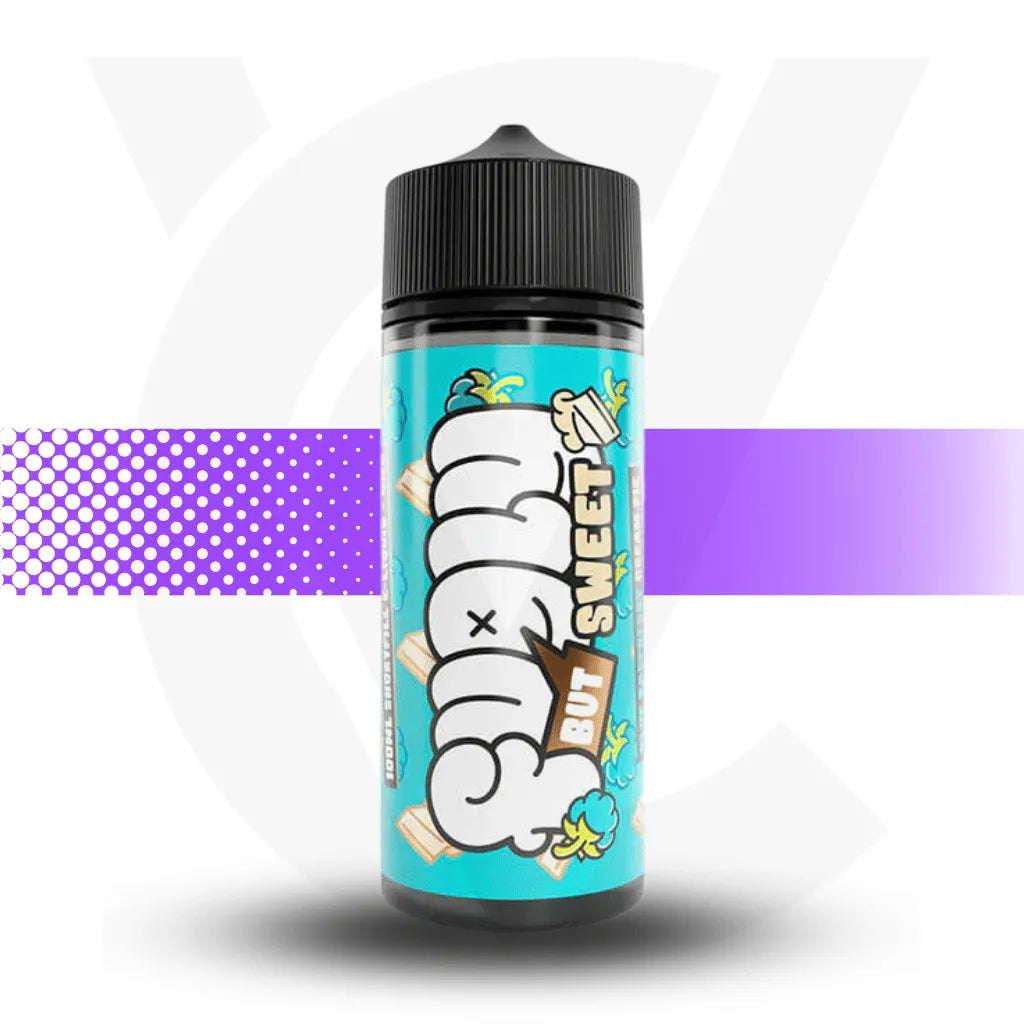 Fugly But Sweet 100ml E-Liquid - Blue Raspberry Cream Pie l Cloud Vapez UK