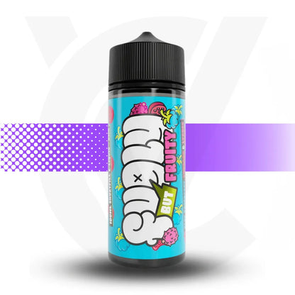 Fugly But Fruity 100ml E-Liquid - Blue Raspberry, Rhubarb &amp; Lychee l Cloud Vapez UK