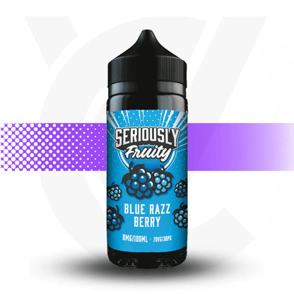 Seriously 100ml E-Liquid - Blue Razz Berry - Fruity | Cloud Vapez UK
