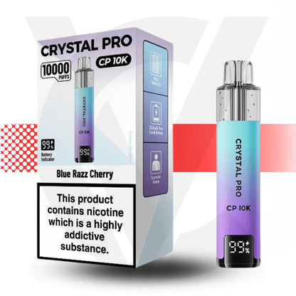 Crystal Pro CP 10K Prefilled Pod Kit - Blue Razz Cherry | Cloud Vapez UK